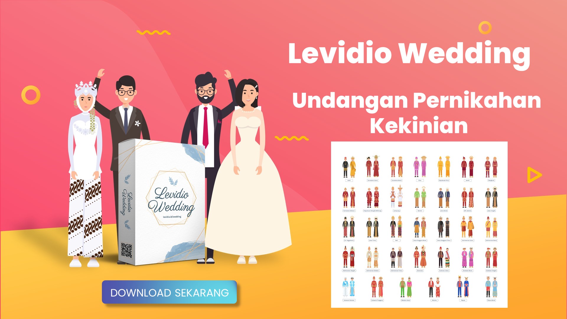 Download Levidio Wedding Gratis Bonus Spesial Tiap Bulan