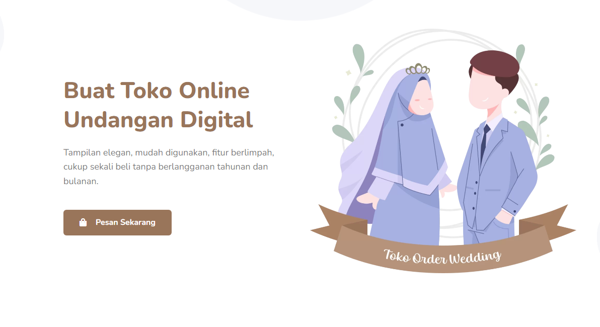 Memanfaatkan Era Digitalisasi: Solusi Praktis dengan Toko Order Wedding